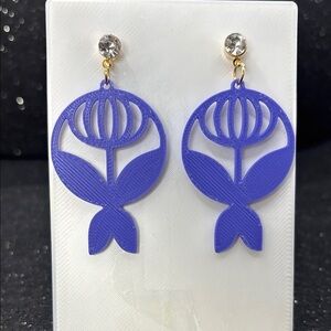 The Lavender Line Earrings